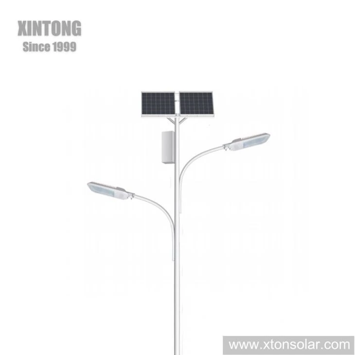 30W 4m Lithium Battery Solar LED Street Lamp