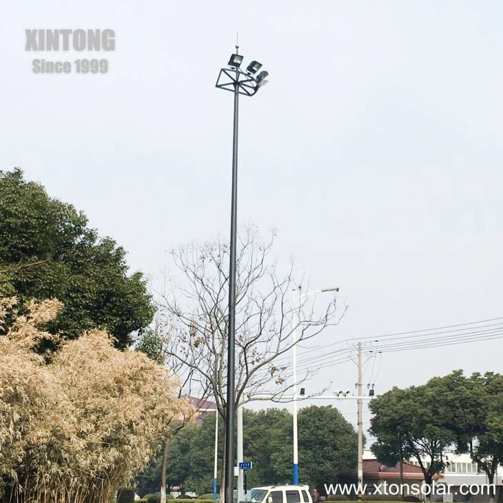 35m 1000W Weight Of High Mast Light Lighting Pole Drawing