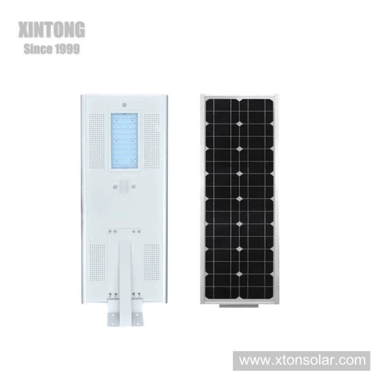 Integrated All In One Housing Aluminum Die Casting Solar Garden Lamp
