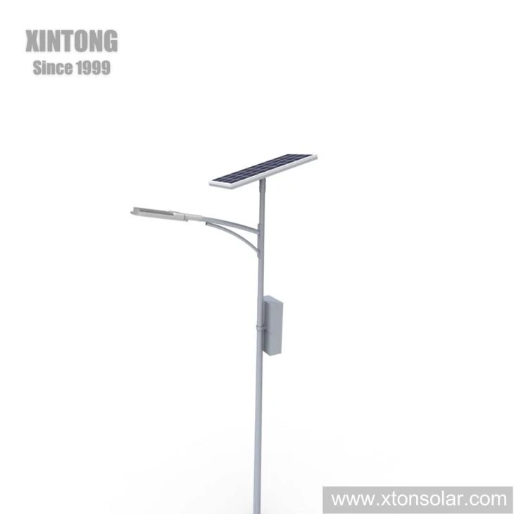IP65 60W obješena baterijska vanjska LED solarna ulična svjetiljka Bridgelux COB