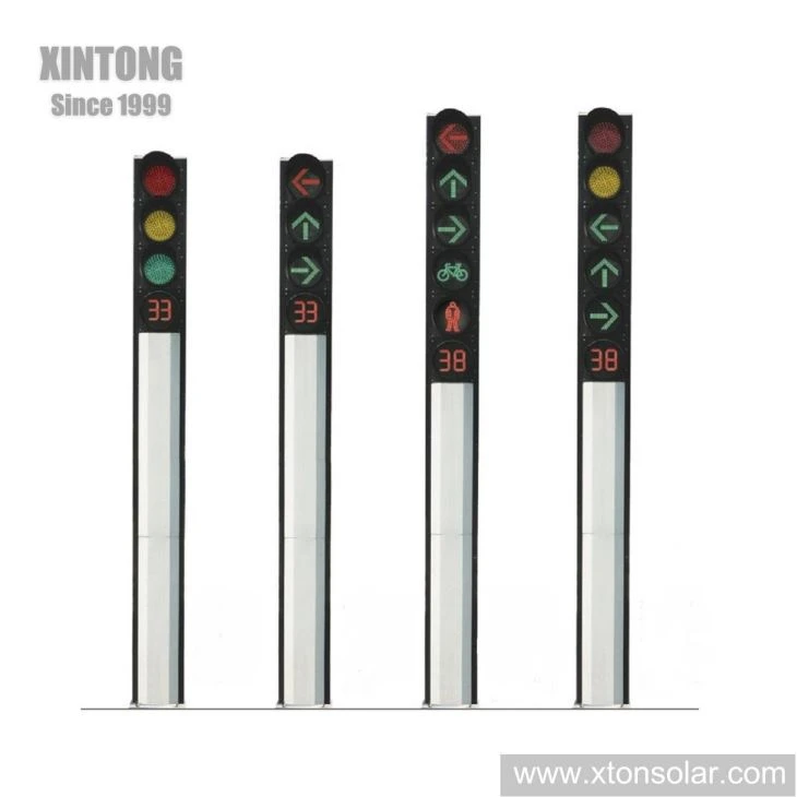 Traffic Light For Pedestrian Crossing Road